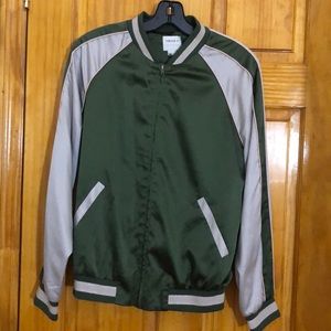 Forever 21 Graphic Bomber Jacket